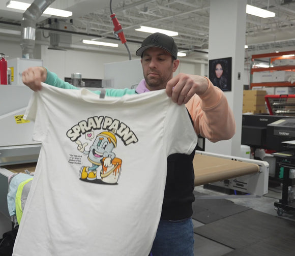 Video demonstration of FBX Ghost pretreatment performance on white to medium colored garments.